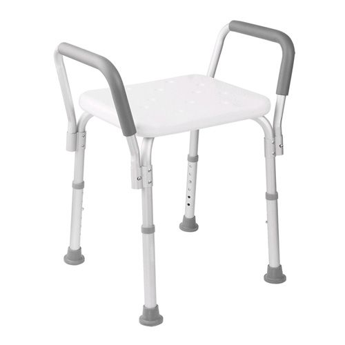 Taboret łazienkowy krzesło z oparciem do wanny pod prysznic regulowane na Arena.pl