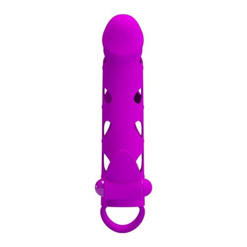 pretty love   vibrating penis sleeve with ball strap na Arena.pl