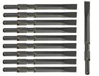 10 x MAKITA DŁUTO HEX-28mm PŁASKIE 17x280mm