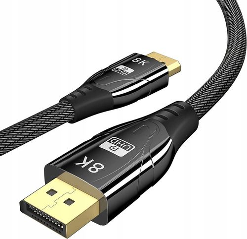 Kabel przewód DisplayPort 1.4 DP-DP 8K60Hz 4K 2m na Arena.pl