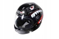 KASK MOTOCYKLOWY DZIECIĘCY SZCZĘKOWY ZAMKNIĘTY QUAD SKUTER HULAJNOGA M
