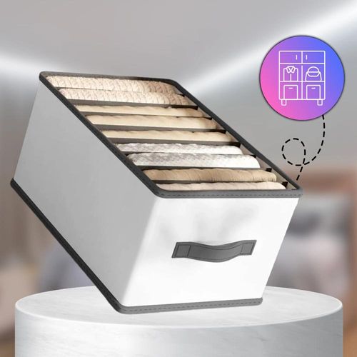 Pojemny Organizer pudełko do szafki sztywny na ubrania do szuflady na Arena.pl