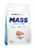 ALLNUTRITION MASS ACCELERATION 3000g GAINER MASA BIAŁKO WĘGLOWODANY ENERGIA