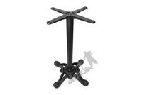 NOGA STOŁU D17 - STANDARDOWA Z KRZYŻAKIEM CZTERY NÓŻKI ŻELIWNA PODSTAWA