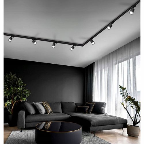 Reflektor szynowy szynoprzewód LED lampa szynowa spot na żarówkę GU10 na Arena.pl