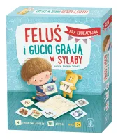 Gra edukacyjna dla dzieci dla przedszkolaków - Feluś i Gucio grają w sylaby