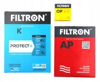 2X FILTRON ZESTAW KOMPLET FILTRÓW MAZDA 2 DY 2003-2007 1.25 - 1.4 -