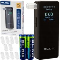 ALKOMAT POLICYJNY ELEKTROCHEMICZNY KALIBRACJA PRO PRECYZYJNY + 10 USTNIKI