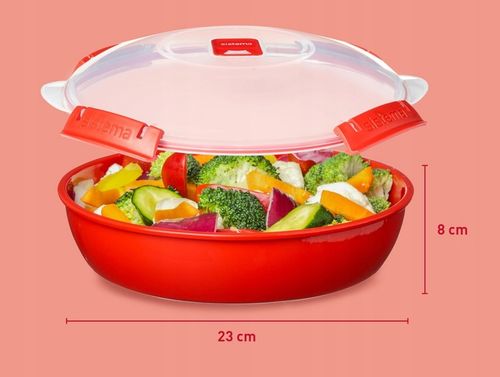 Sistema Pojemnik kuchenny na żywność talerz Box do mikrofalówki 1290ml na Arena.pl