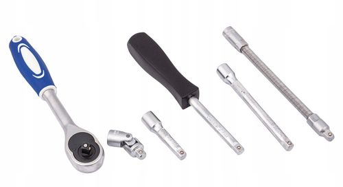 ZESTAW KLUCZY NASADOWYCH NASADKI TORX BITY 38 1/4" KLUCZE NASADOWE na Arena.pl