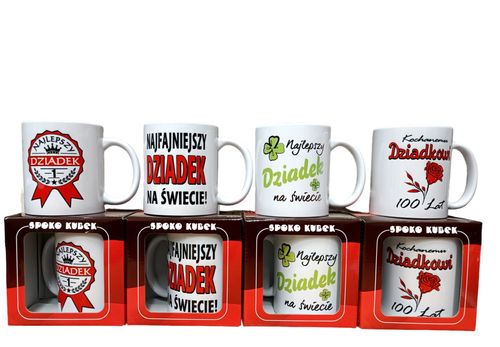 kubek w kartoniku dla dziadka 300 ml na Arena.pl