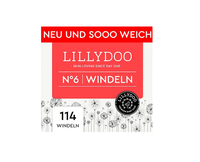 PIeluszki jednorazowe roz. 6, od 13 kg Lillydoo, 114 szt,