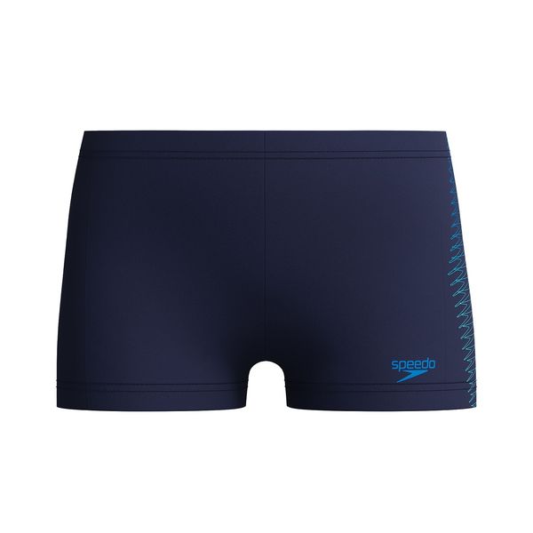 SPEEDO STROJE PŁYWACKIE JUNIOR PLMT PRNT ASHT BLUE zdjęcie 4