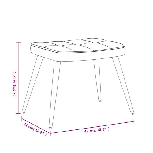 Fotel z podnóżkiem, niebieski, obity tkaniną na Arena.pl