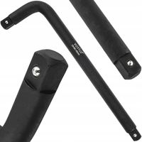 POKRĘTŁO FAJKOWE KLUCZ DO KÓŁ 3/4" CALA 450 MM TYP L KUTE DO NASADEK CR-MO