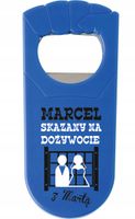 OTWIERACZ do piwa NADRUK UV prezent NA WIECZÓR KAWALERSKI twój tekst