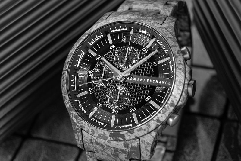 zegarek męski armani exchange hampton chronograph ax2462 + box zdjęcie 5