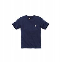 Koszulka z krótkim rękawem Carhartt K87 Pocket T-Shirt S navy