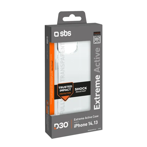 etui sbs d3o do iphone 14 / 13 - przezroczyste zdjęcie 4