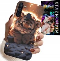 ETUI DO SAMSUNG GALAXY A21 - Z NADRUKIEM SŁODKI TYGRYSEK OBUDOWA CASE