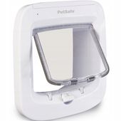 PetSafe drzwiczki dla kota mikrochip białe 4w1