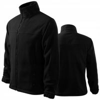 Polar gruby Męski Malfini 280g bluza męska gruba JACKET 501 CZARNY -