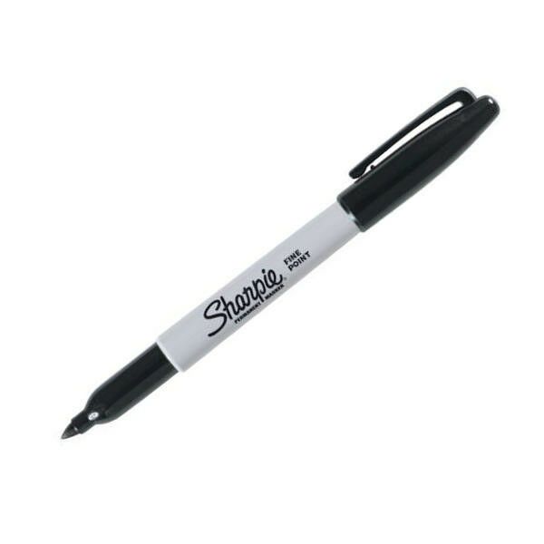 MARKER FINE SHARPIE CZARNY - I-S1985857 zdjęcie 1