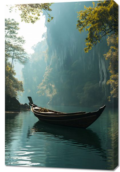 Obraz 60x90cm Samotność na Tafli zdjęcie 1