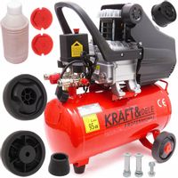 KOMPRESOR OLEJOWY SPRĘŻARKA 24L 230V 8BAR 205L/MIN