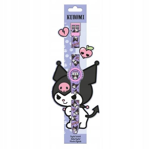 HELLO KITTY KUROMI ZEGAREK CYFROWY LED dla dziewczynki 1721 na Arena.pl