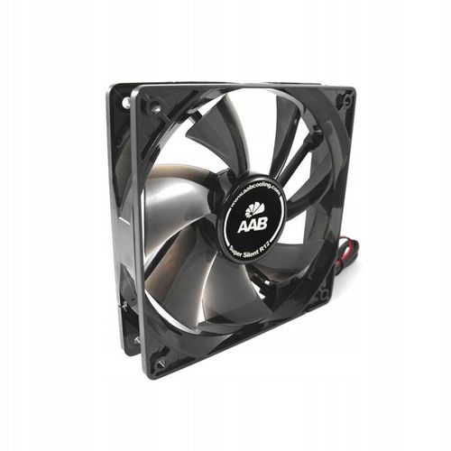 AAB SUPER SILENT R 12 CM CICHY FAN WENTYLATOR WIATRAK OBUDOWA PC 120mm 9dB na Arena.pl