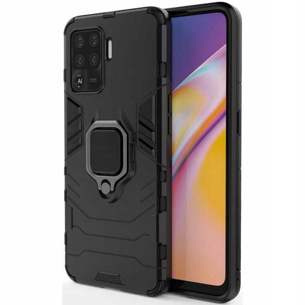 Spacecase X-Ring Oppo Reno 5 Lite Czarny zdjęcie 5