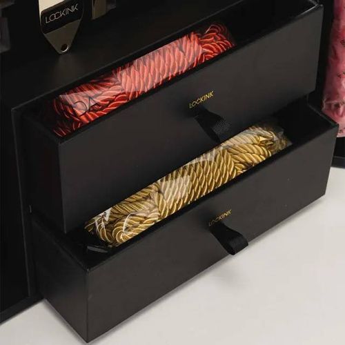 zestaw bondage all-in-1 bdsm play kit brown lockink na Arena.pl