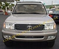 Toyota Land Cruiser - Chromowane Listwy Grill Atrapy Zderzaka Tuning