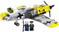 WWII German Fighter BF-109 Zestaw klocków 523+SZT