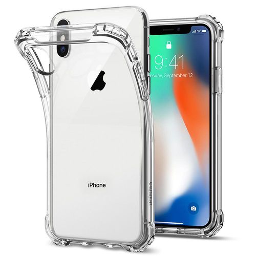 SPIGEN RUGGED CRYSTAL Apple iPhone X - CLEAR +szkło na Arena.pl