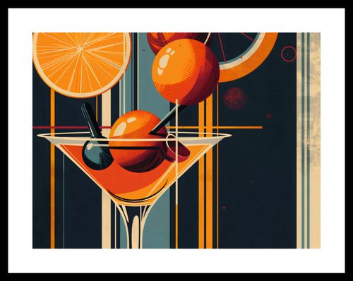 Plakat 40x30cm Koktajl w Stylu na Arena.pl