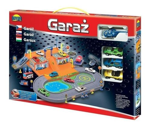 DROMADER GARAŻ PARKING + HELIKOPTER + 3 AUTA na Arena.pl