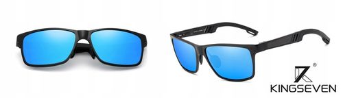 Okulary przeciwsłoneczne KINGSEVEN AVIATOR PILOTKI na Arena.pl