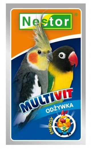 Nestor Odżywka dla średnich papug Multivit zdjęcie 1