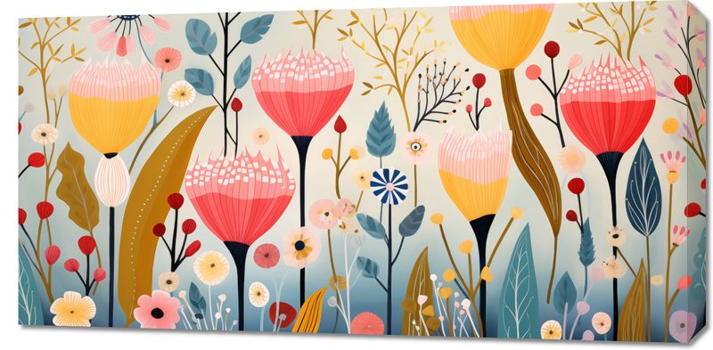 Obraz 100x50cm Ogród Marzeń zdjęcie 1