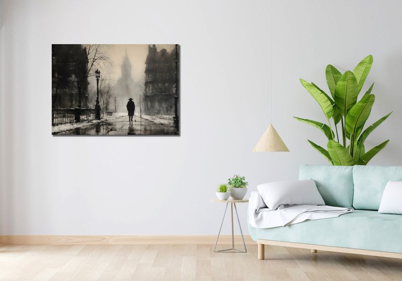 Obraz 100x70cm Mgła nad Londynem zdjęcie 2