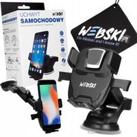 AUTOMATYCZNY UCHWYT SAMOCHODOWY DO TELEFONU SZYBY KOKPITU DESKI PRZYSSAWKA