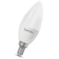 Żarówka led świeczka e14 2835 smd 360 lm 4w biała