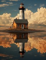 Plakat 50x65cm Morskie Odbicie