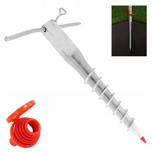 PODSTAWA SŁUPA WKRĘCANA DO ZIEMI 68z550 ŚWIDER KOTWA PWO 68 OCYNK DOMAX na Arena.pl