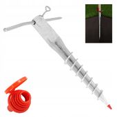 PODSTAWA SŁUPA WKRĘCANA DO ZIEMI 68z550 ŚWIDER KOTWA PWO 68 OCYNK DOMAX