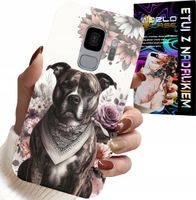 ETUI DO SAMSUNG GALAXY S9 - PITBULL GROŹNE PSY FUTERAŁ PLECKI CASE