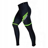 Legginsy Na Rower Męskie Elastyczne Z Ociepleniem Ochraniająca Wkładka XXL