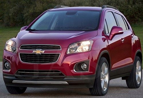 Holden Trax - Chromowane Listwy Grill Chrom Atrapy Zderzaka Tuning zdjęcie 1